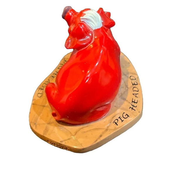 Pig Headed Invasion Collectible Figurine Farm Anthropomorphic Decor 2001 - Picture 5 of 7